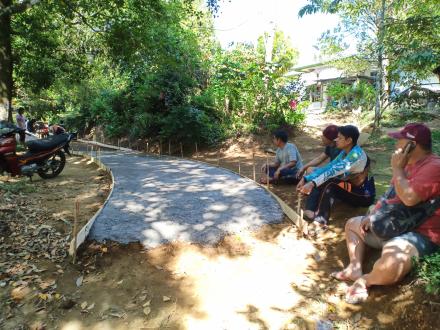 Sekdes dan Pendamping Lokal Desa Tinjau Realisasi Dana Desa Tahap II