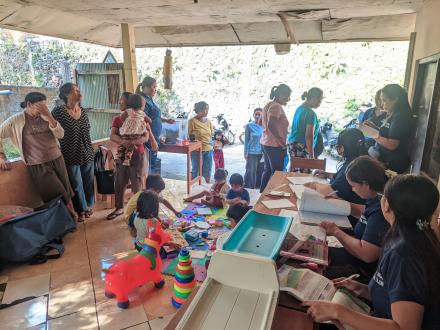 Posyandu ILP Cempaka Banjar Dinas Batu Ngadeg,Desa Tajun. 