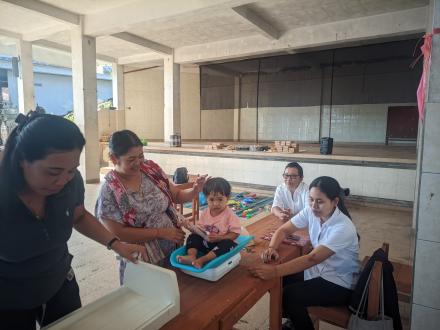 Posyandu ILP Banjar Dinas Mawar, Desa Tajun. 
