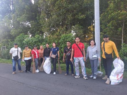 Pemerintah Desa Tajun Laksanakan Kegiatan Jumat Bersih. 