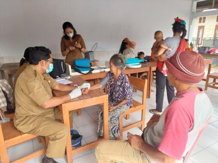 Posyandu ILP Banjar Dinas Bayad, Desa Tajun. 