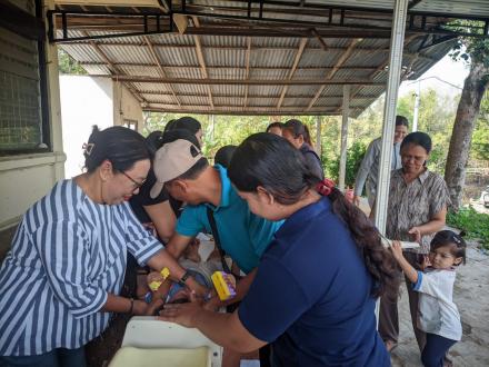 Posyandu ILP Banjar Dinas Pudeh , Desa Tajun. 